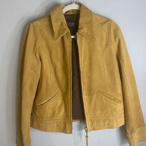 Coach Leather Suede Jacket